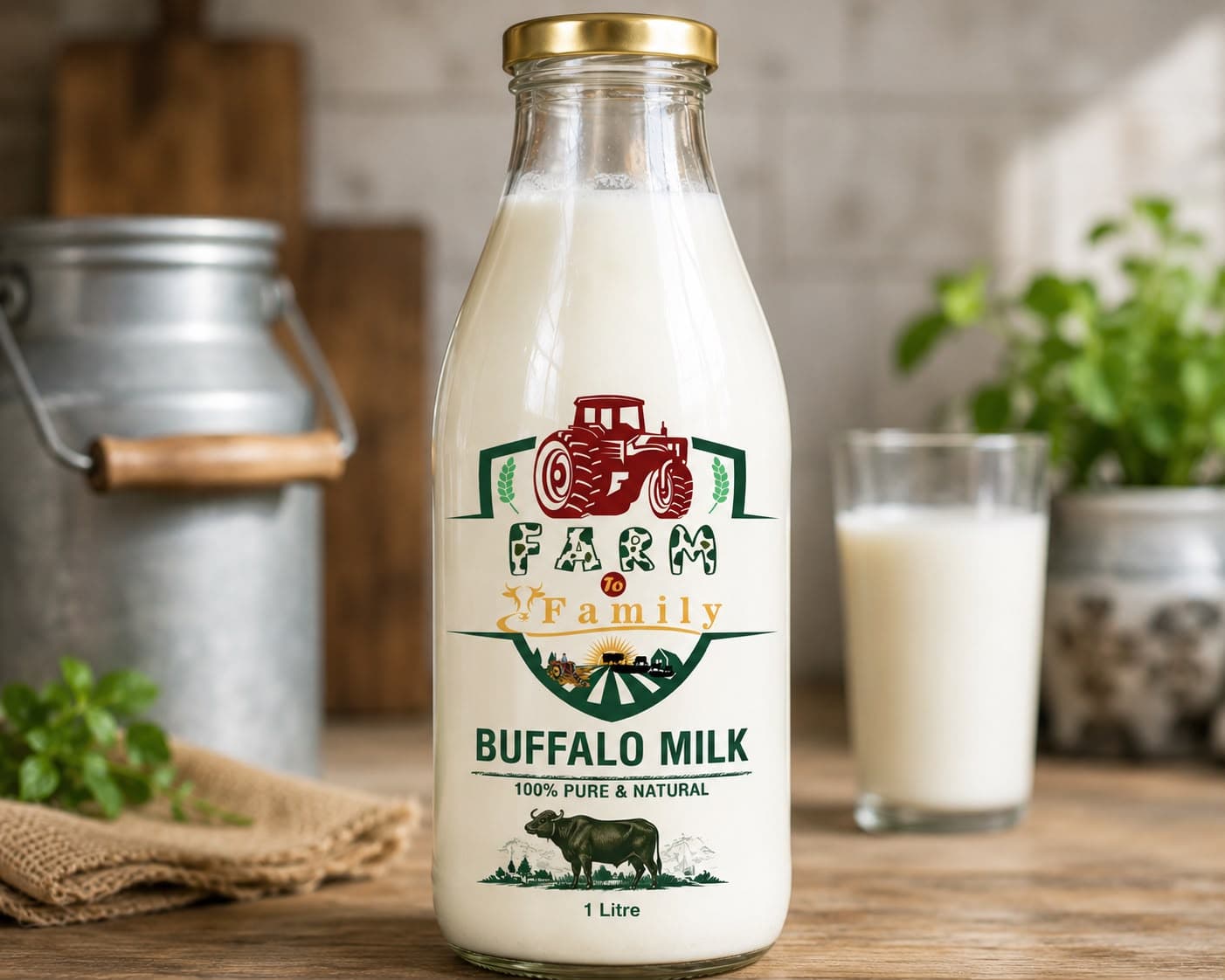 Pure Buffalo Milk